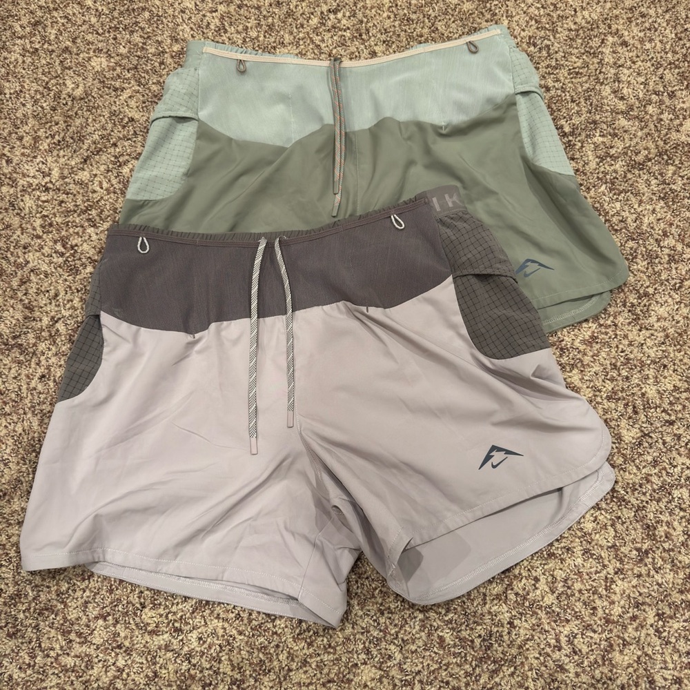 Lot of 2 Nike Trail Running Shirts with a Bonus!